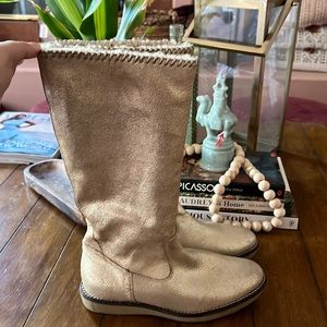 Trask GOLD BRUSHED BOOTS